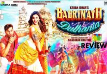 Badrinath Ki Dulhania Movie Review: Badrinath Ki Dulhania, is a run on the mill rom-com, which totally banks on its lead cast!!! Badrinath Ki Dulhania Movie Review