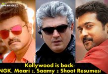 Kollywood is back: NGK, Maari 2, Saamy Square, Varma and Chekka Chivantha Vaanam shoot resumed! Kollywood is back: NGK, Maari 2, Saamy Square, Varma and Chekka Chivantha Vaanam shoot resumed!
