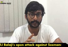 RJ Balaji’s open attack against Seeman! RJ Balaji’s open attack against Seeman!