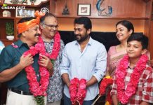 Suriya graced the first day shoot of Jyothika’s Kaatrin Mozhi Suriya graced the first day shoot of Jyothika's Kaatrin Mozhi